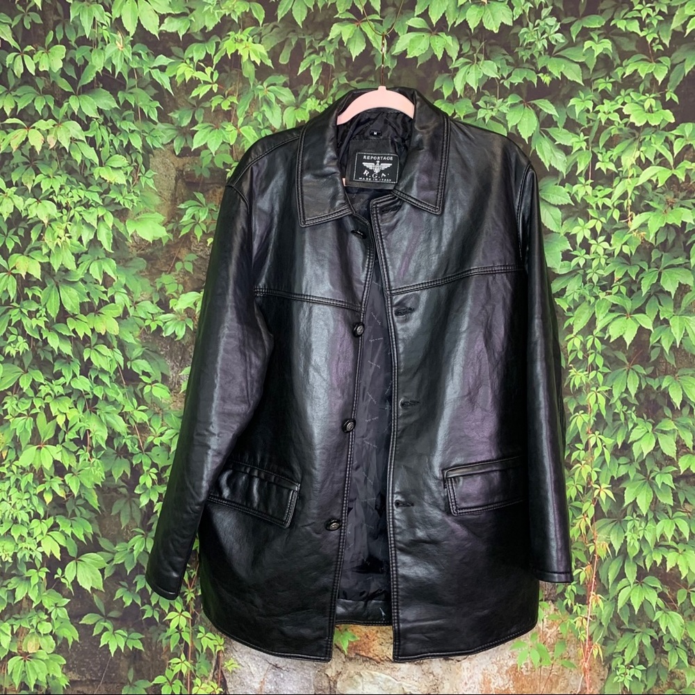 REPORTAGE R.G.A. Men's Button Front Italian-Made Jacket, M - Picture 3 of 5